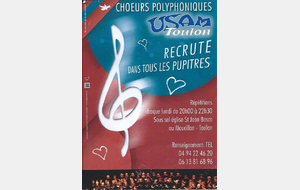 Inscriptions Choeur Polyphonique