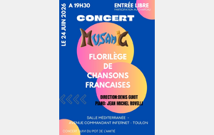 Concert de la section chorale